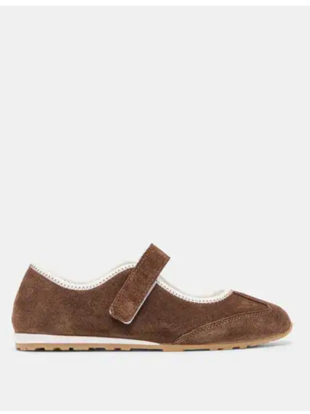 NWT Dolce Vita Sofya Brown Suede Sofya Mary Jane Sneaker Flats - Picture 5 of 9